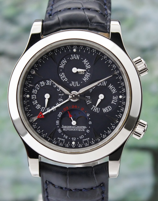 (image for) JAEGER-LECOULTRE PLATINUM LIMITED EDITION 250 PIECES PERPETUAL CALENDAR WRISTWATCH / 146.640.956.B